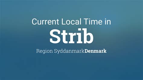 Weather for Strib, Denmark